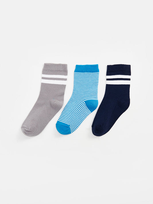 Striped Boy Socks 3-pack