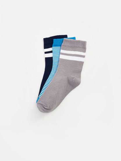 Striped Boy Socks 3-pack