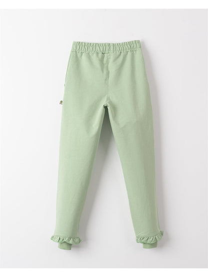 Girls' Elastic Waist Jogger Sweatpants