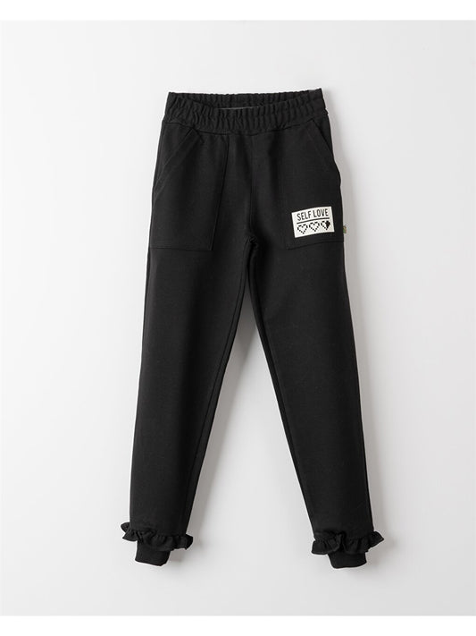 Girls' Elastic Waist Jogger Sweatpants