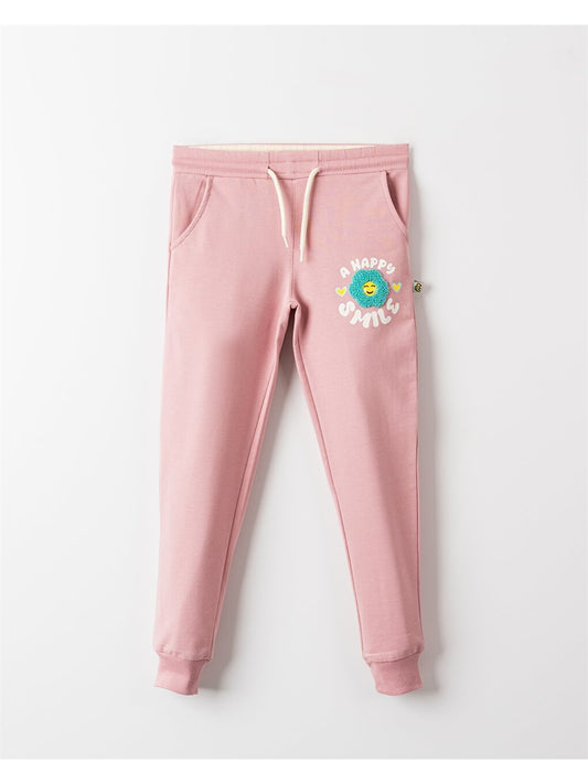 Girls' Elastic Waist Jogger Sweatpants