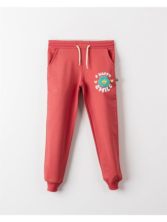 Girls' Elastic Waist Jogger Sweatpants