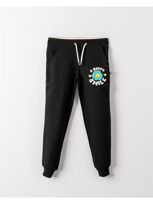 Girls' Elastic Waist Jogger Sweatpants