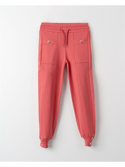 Girls' Elastic Waist Jogger Sweatpants