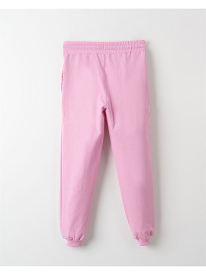 Girls' Elastic Waist Jogger Sweatpants