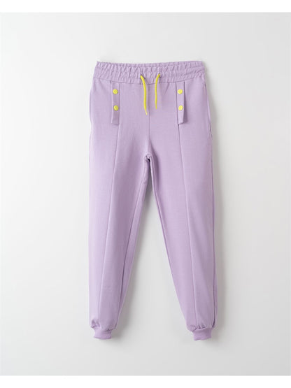 Girls' Elastic Waist Jogger Sweatpants