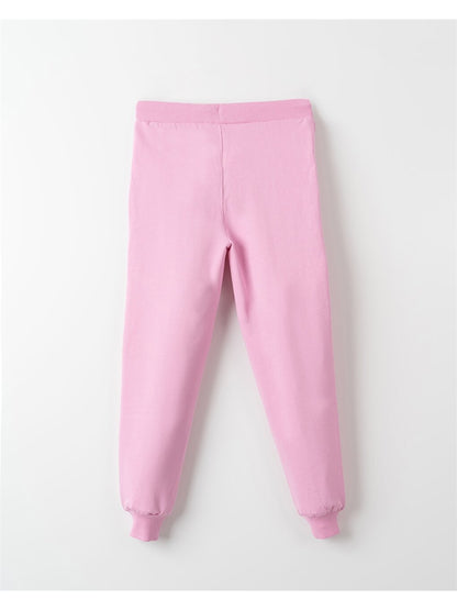 Girls' Elastic Waist Jogger Sweatpants