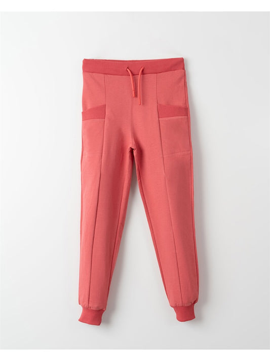 Girls' Elastic Waist Jogger Sweatpants