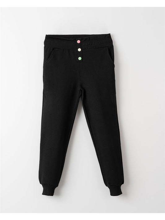 Girls' Elastic Waist Jogger Sweatpants